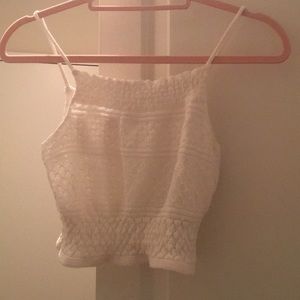 Crochet Knit Crop Top